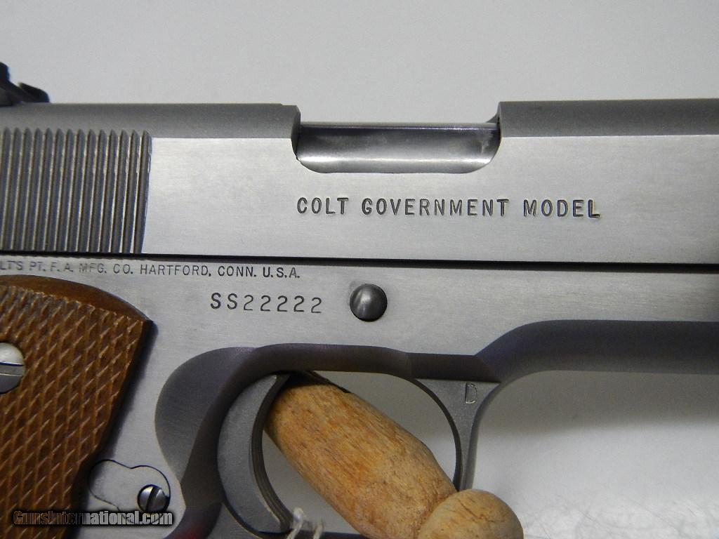 Colt firearms serial numbers list 2016